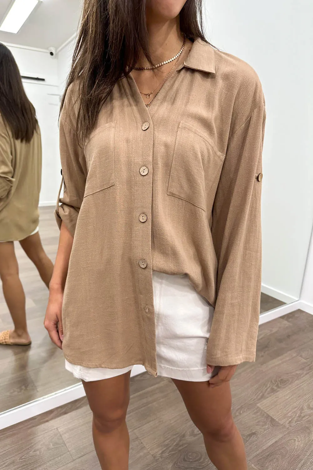 Sandy Linen Shirt