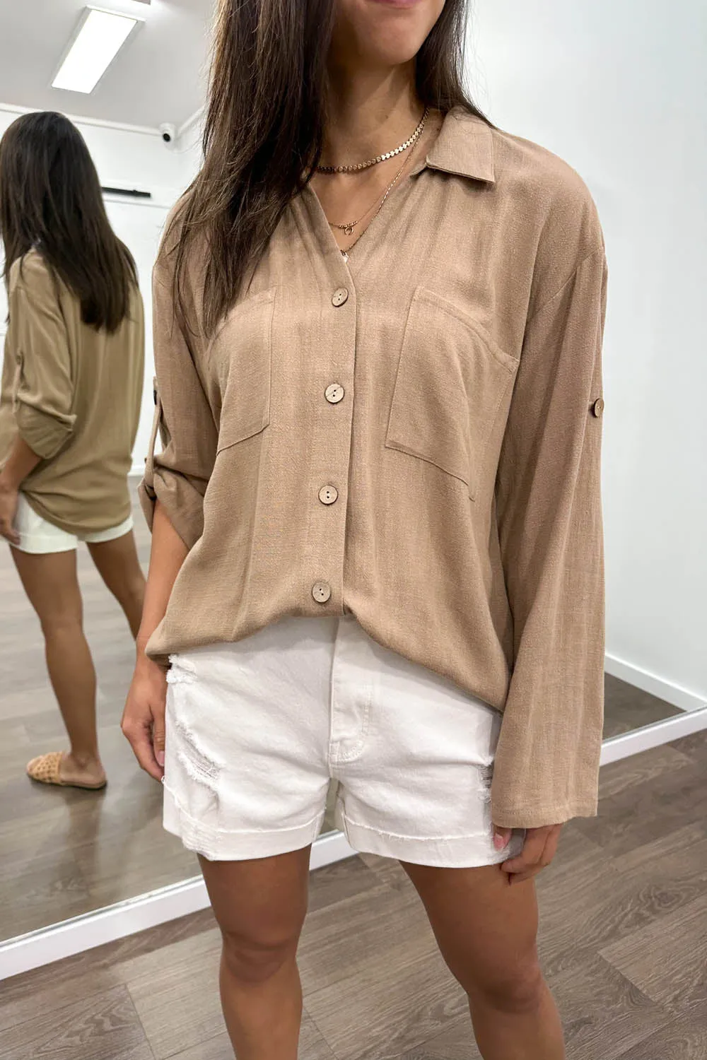 Sandy Linen Shirt