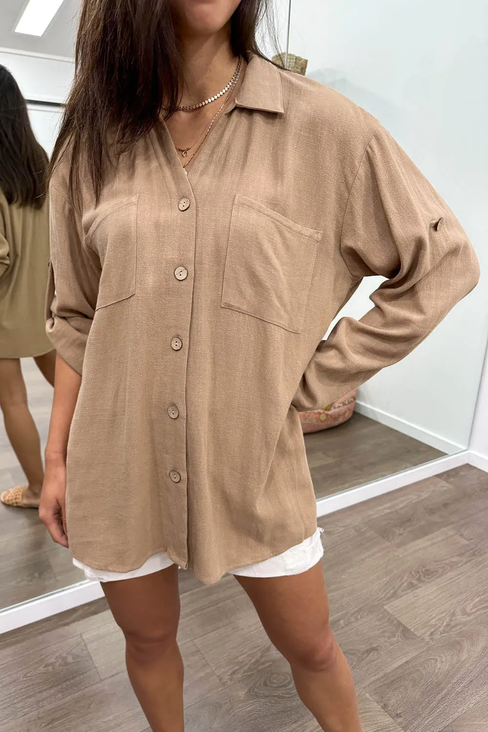 Sandy Linen Shirt