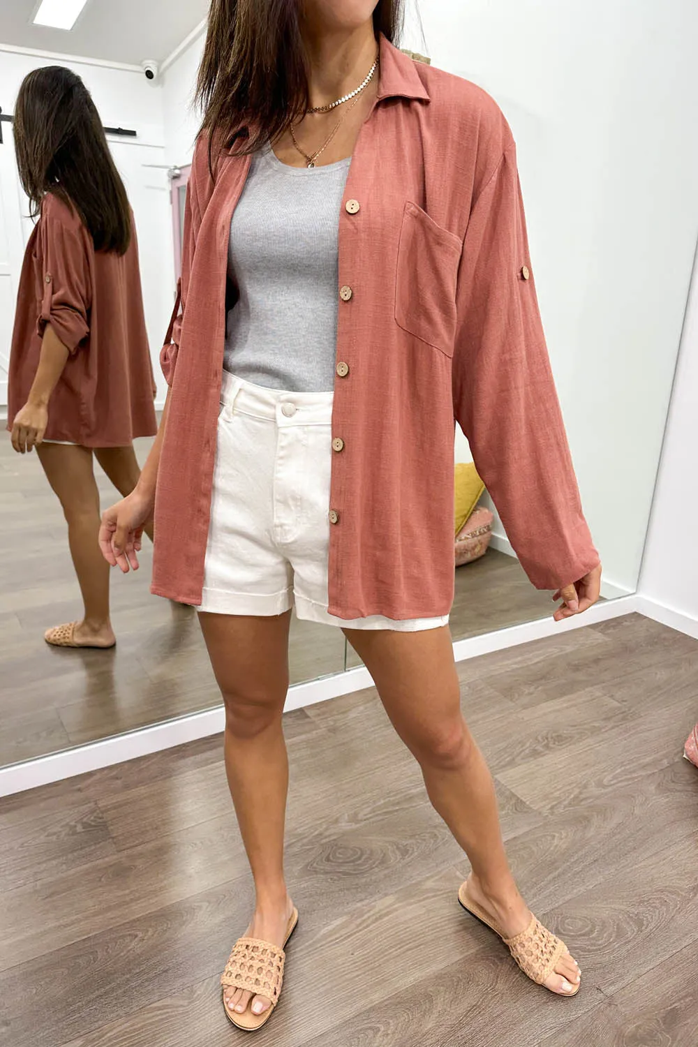 Sandy Linen Shirt