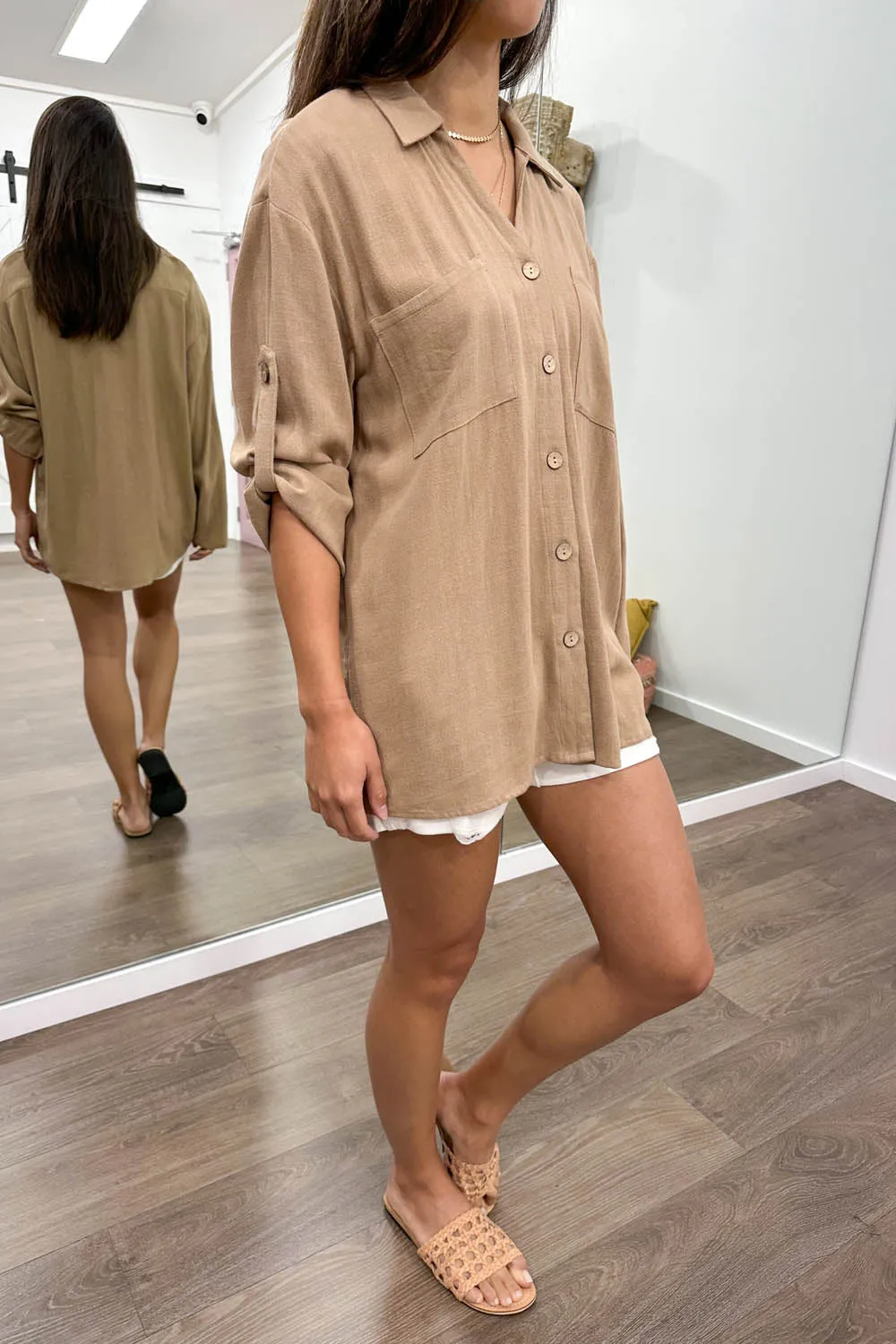 Sandy Linen Shirt