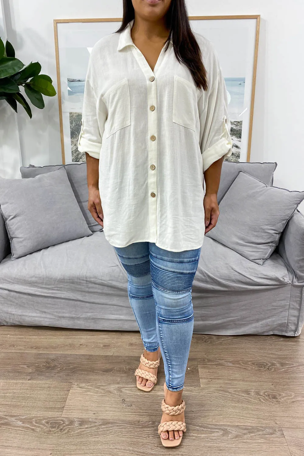 Sandy Linen Shirt