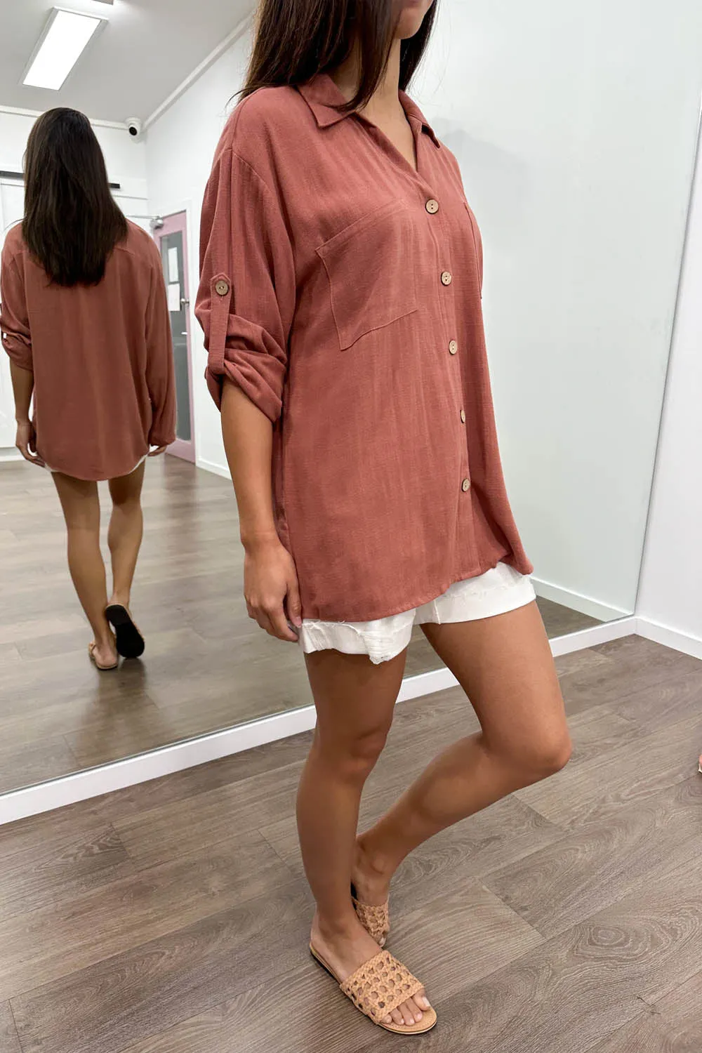 Sandy Linen Shirt