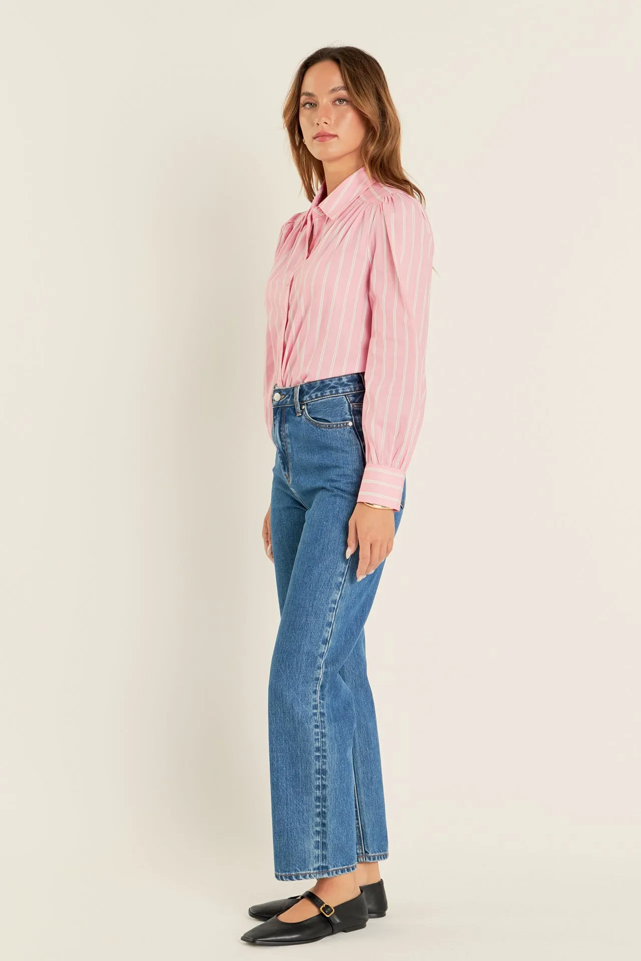 Stripe Shirt in Pink