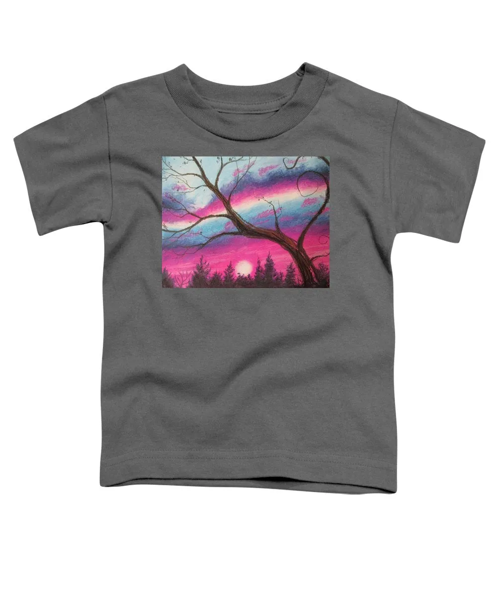 Sunsetting Tree - Toddler T-Shirt