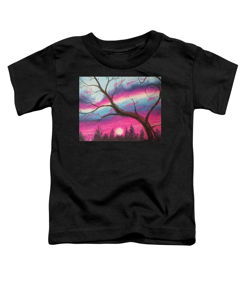 Sunsetting Tree - Toddler T-Shirt