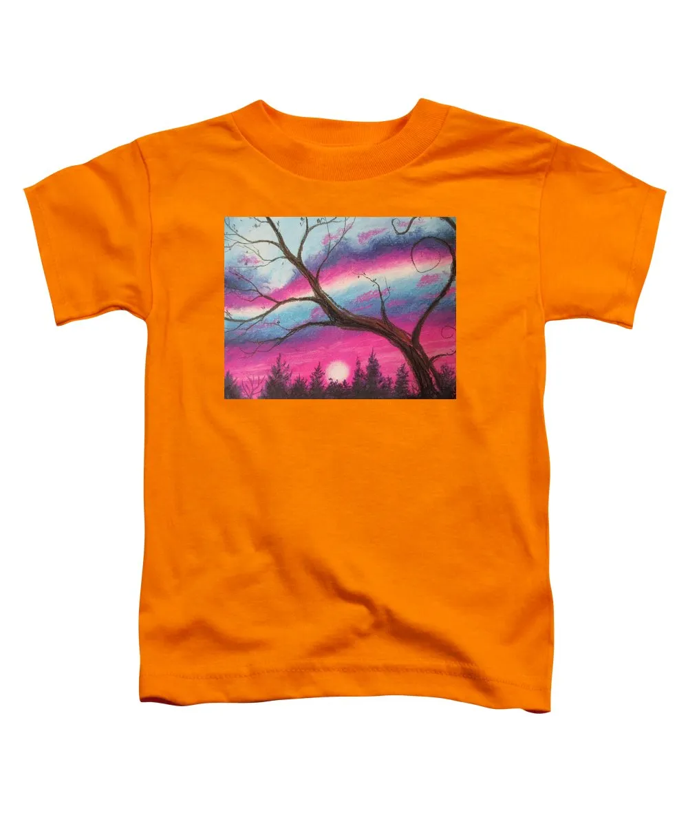 Sunsetting Tree - Toddler T-Shirt