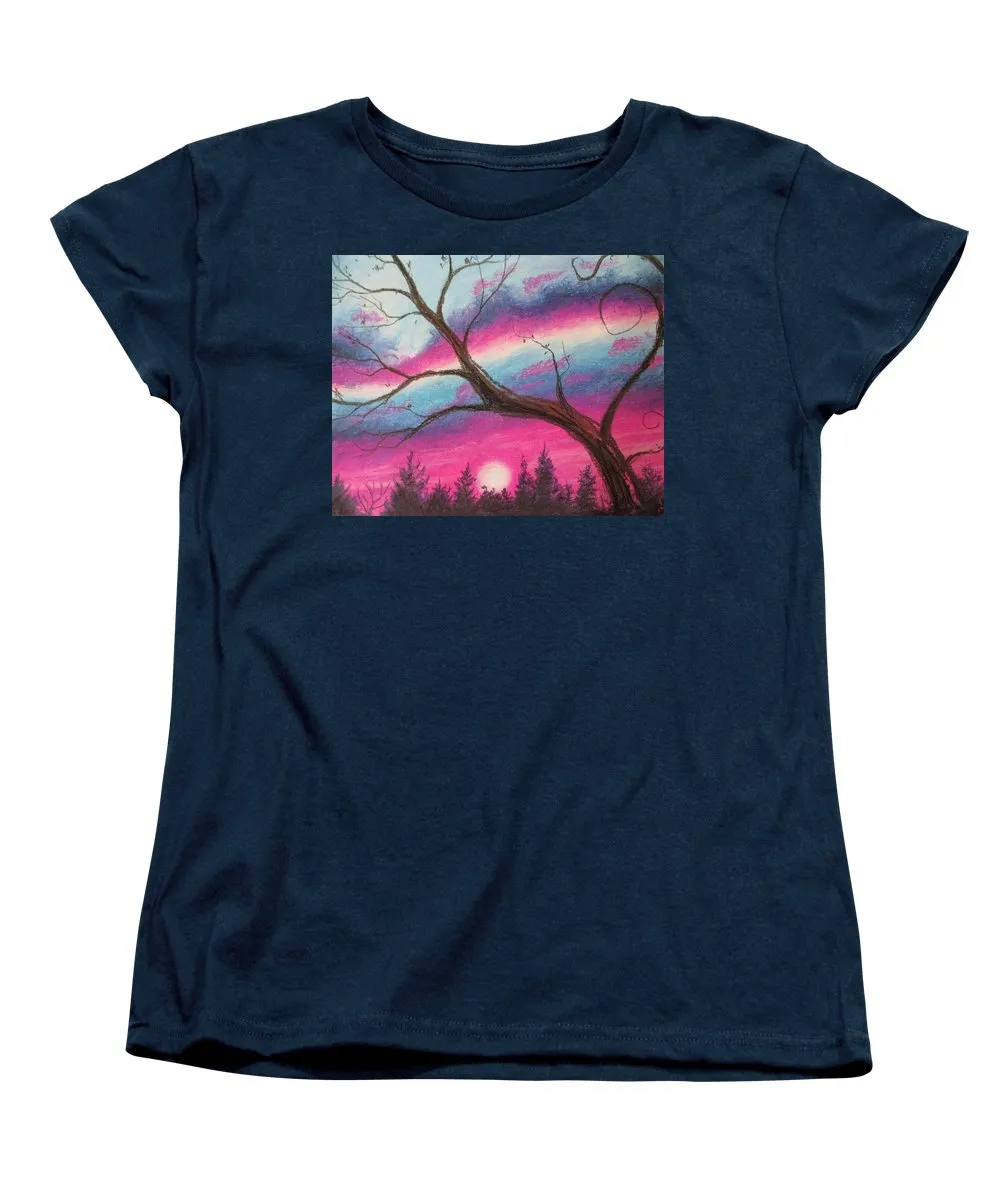 Sunsetting Tree - Women's T-Shirt (Standard Fit)