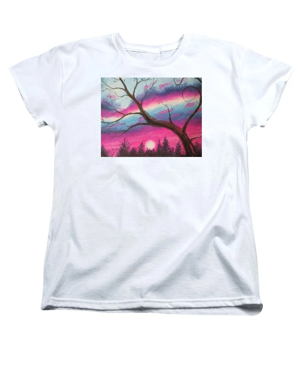 Sunsetting Tree - Women's T-Shirt (Standard Fit)