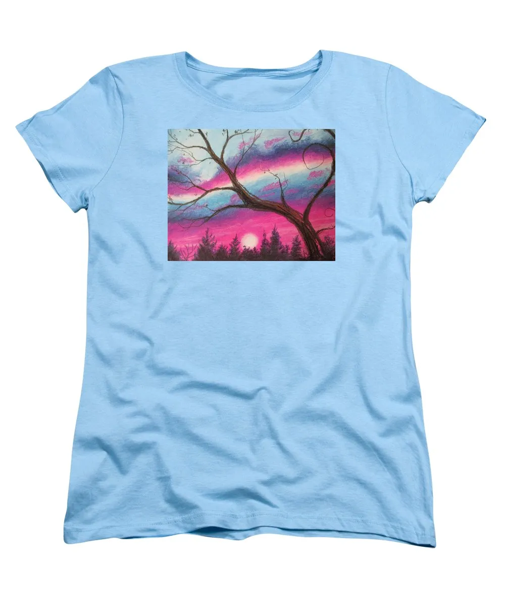 Sunsetting Tree - Women's T-Shirt (Standard Fit)