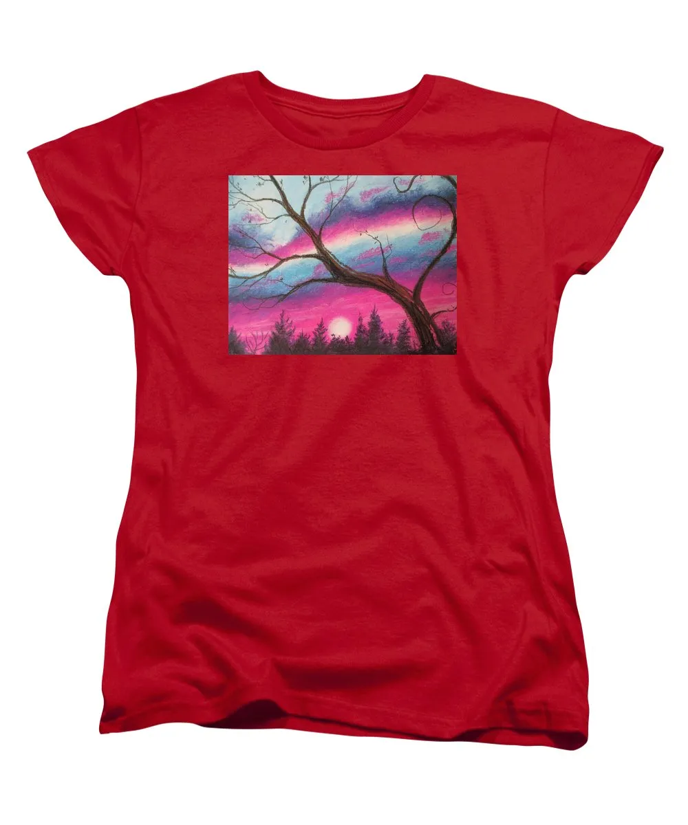 Sunsetting Tree - Women's T-Shirt (Standard Fit)