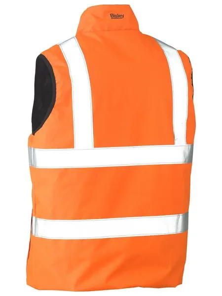 Taped Hi Vis Reversible Puffer Vest - BV0330HT