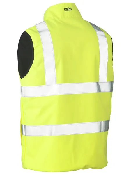 Taped Hi Vis Reversible Puffer Vest - BV0330HT