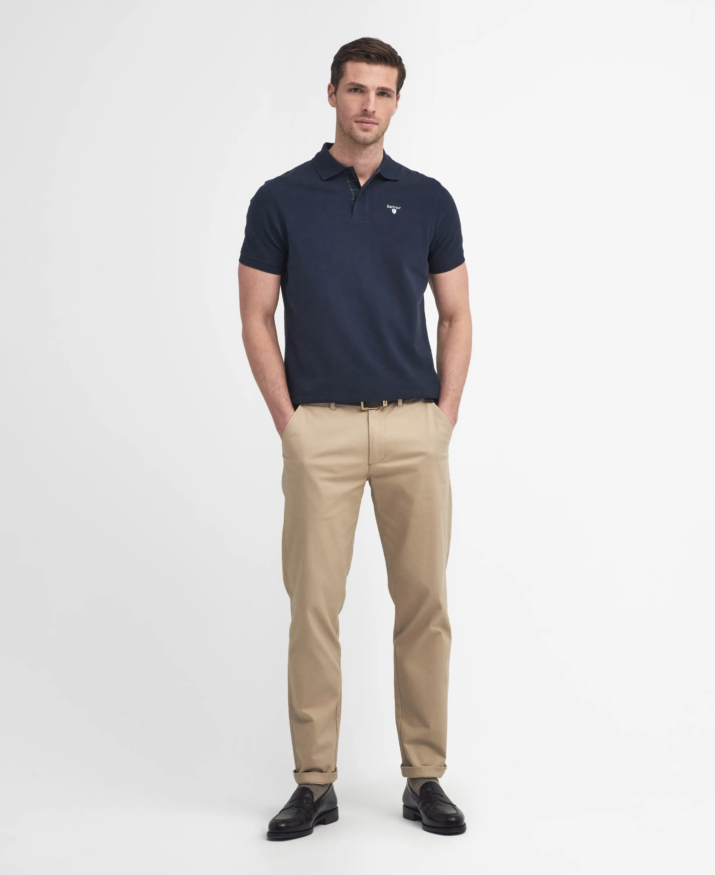 Tartan Pique Polo Shirt