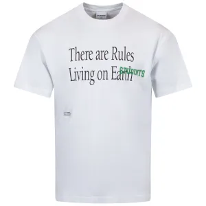 There Are Rules Tee White - 2024