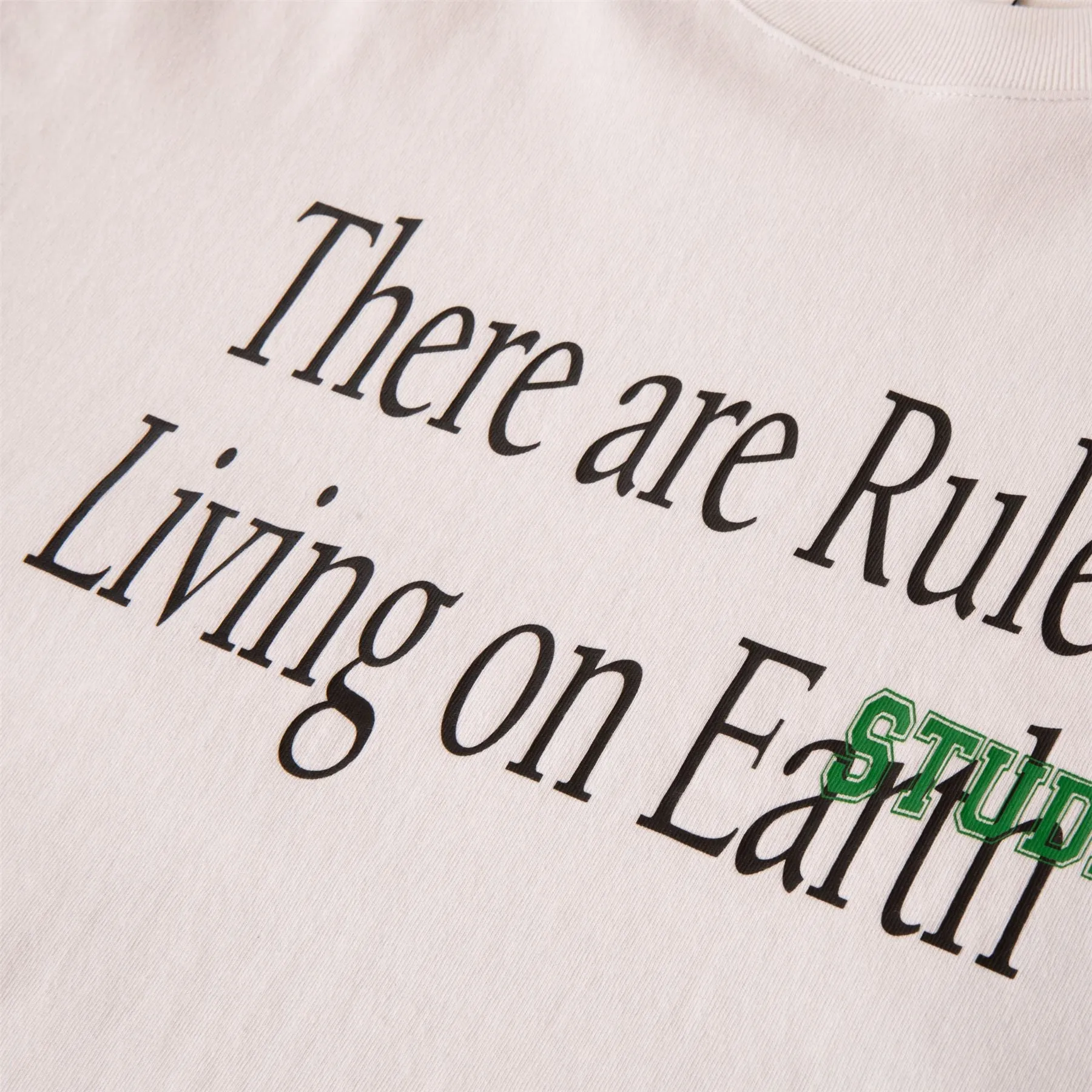 There Are Rules Tee White - 2024